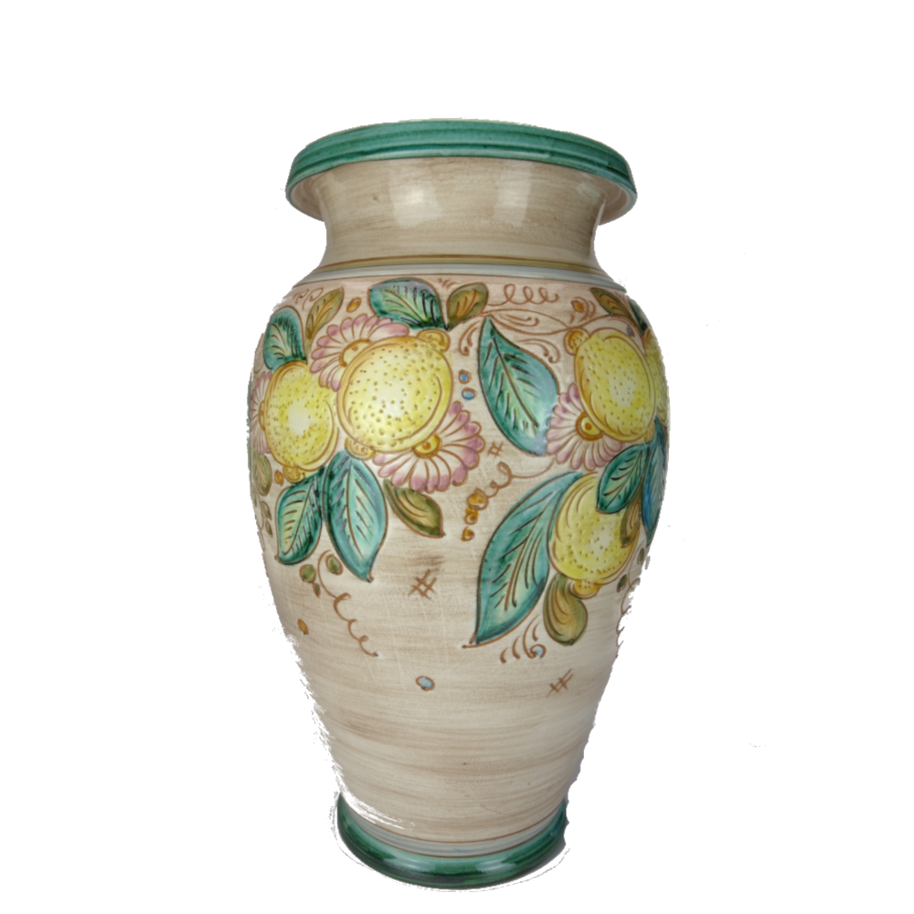 portaombrelli in ceramica di Deruta