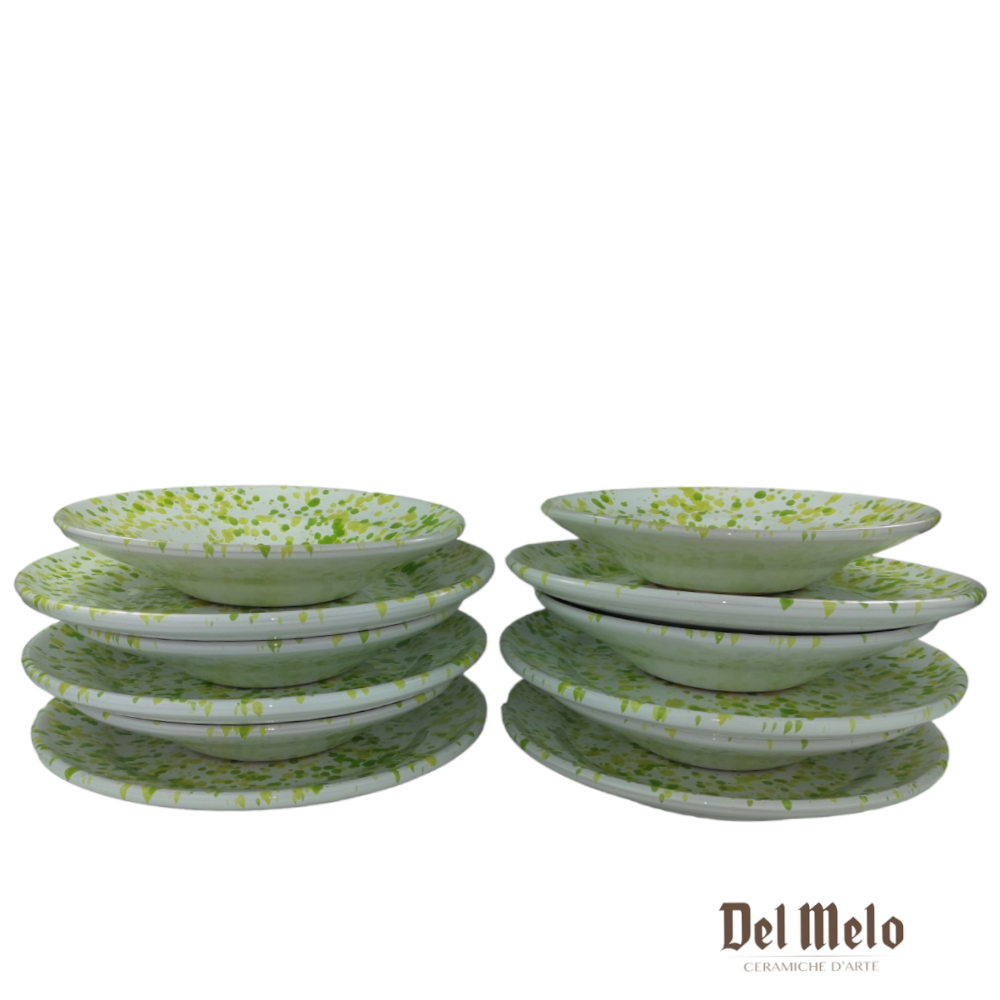 piatto-ceramica-pugliese-schizzato-serviziodipiatti-1463 servizio piatti
