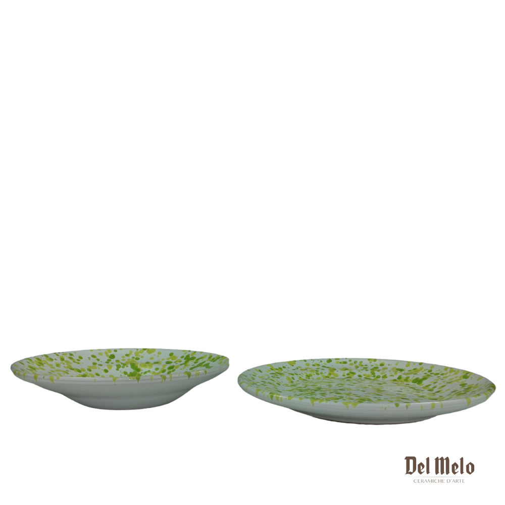piatto-ceramica-pugliese-schizzato-serviziodipiatti-1464 servizio piatti